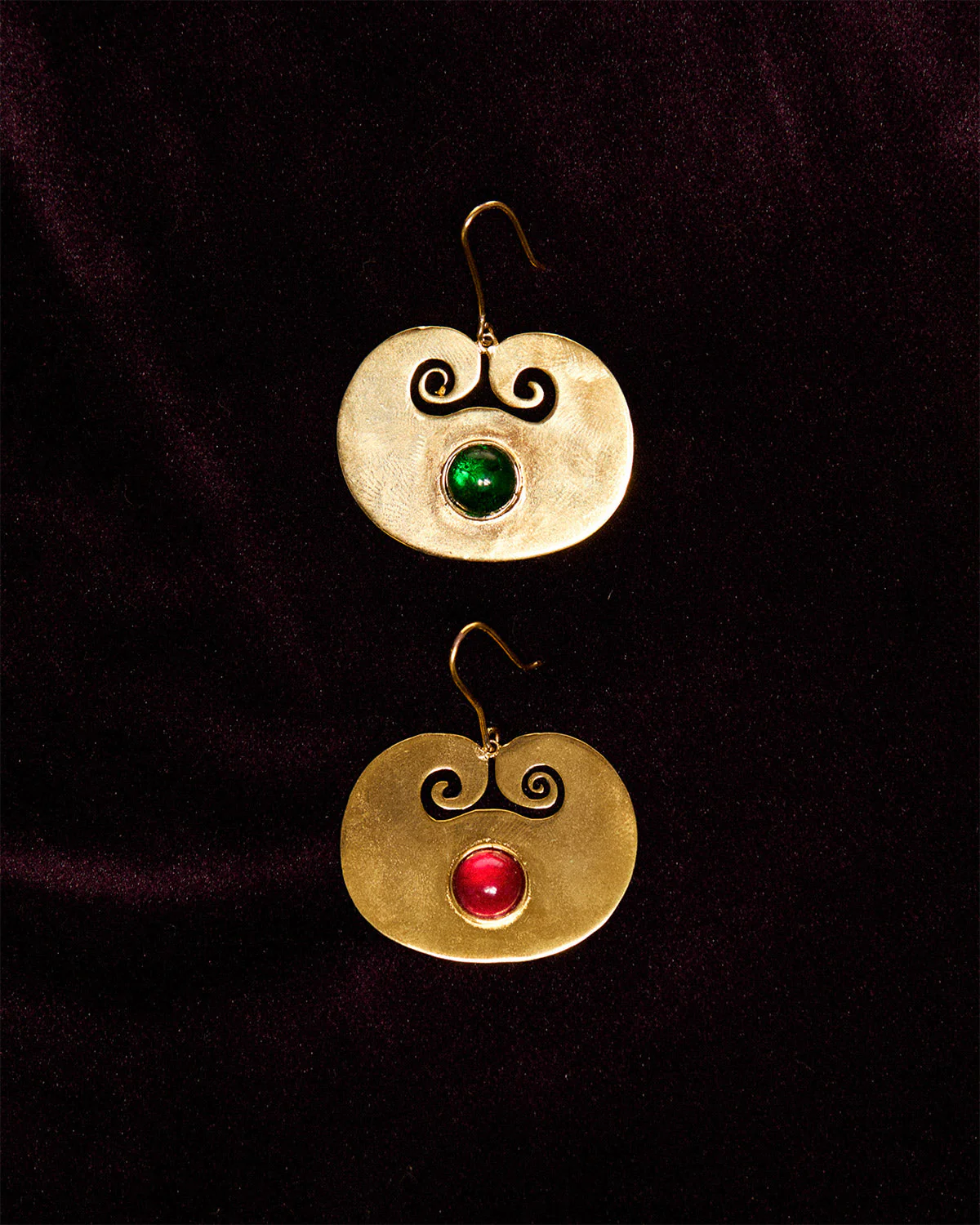 Crimson Earrings