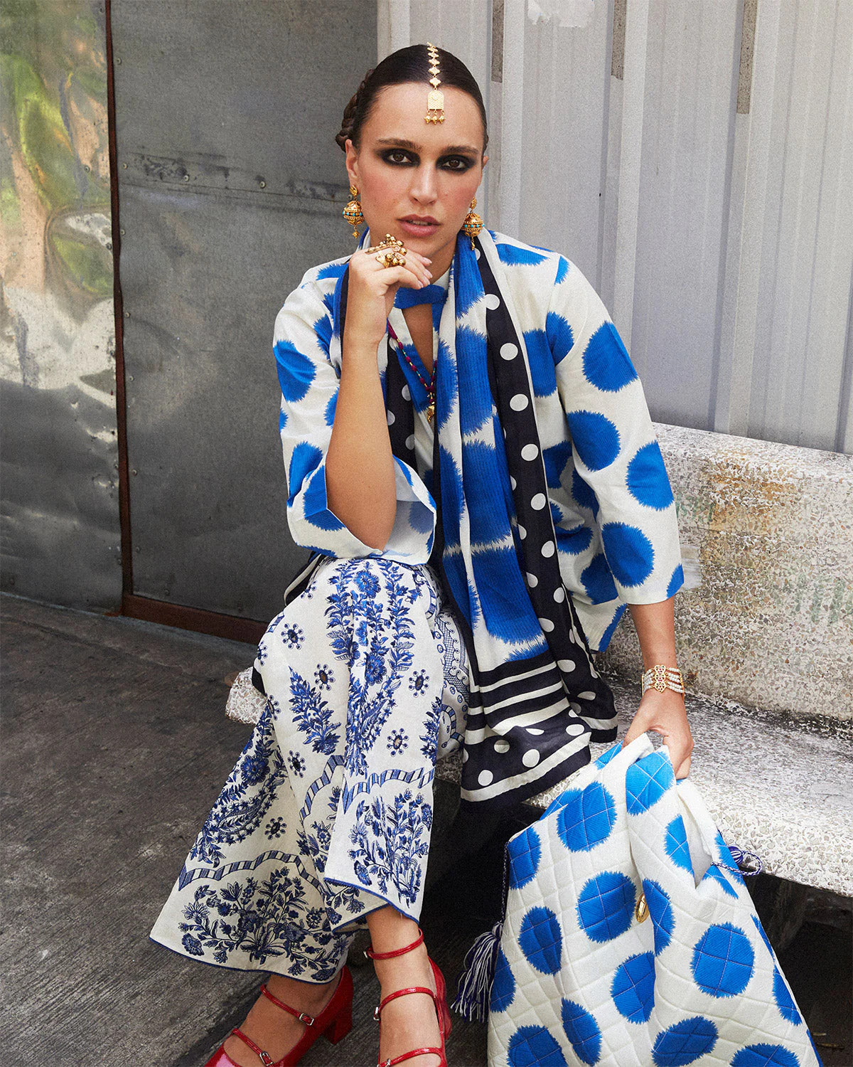 Inkwell Blue - Scarf - Mix & Match - Image 5